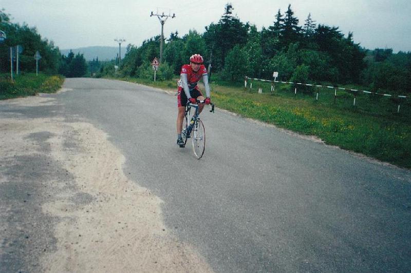 kolo1.JPG - Me and bike. Pretty long trip - 200 km.